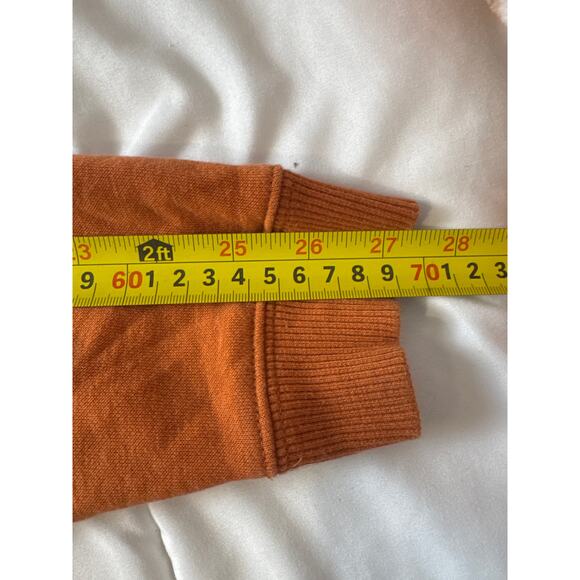 Texas Longhorns Hoodie Youth L Colosseum Athletics Burnt Orange Fleece Zip Up - Picture 6 of 8